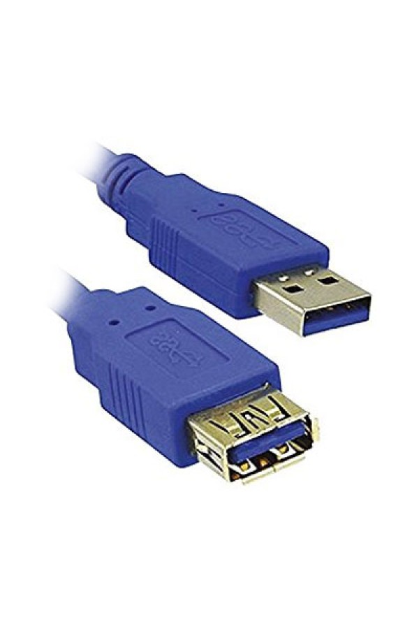 Καλώδιο MediaRange USB 3.0 Extension AM/AF 1.8M Blue (MRCS151)