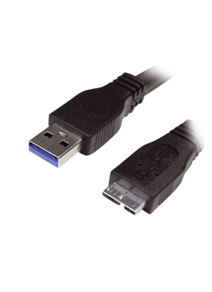 Καλώδιο MediaRange USB 3.0 A plug/Micro-USB 3.0 B plug 1.0M Black (MRCS153)