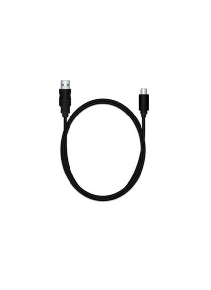 Καλώδιο Φόρτισης & Συγχρονισμού MediaRange USB 3.1 Type-C to Type-A 1.2M Black (MRCS160)
