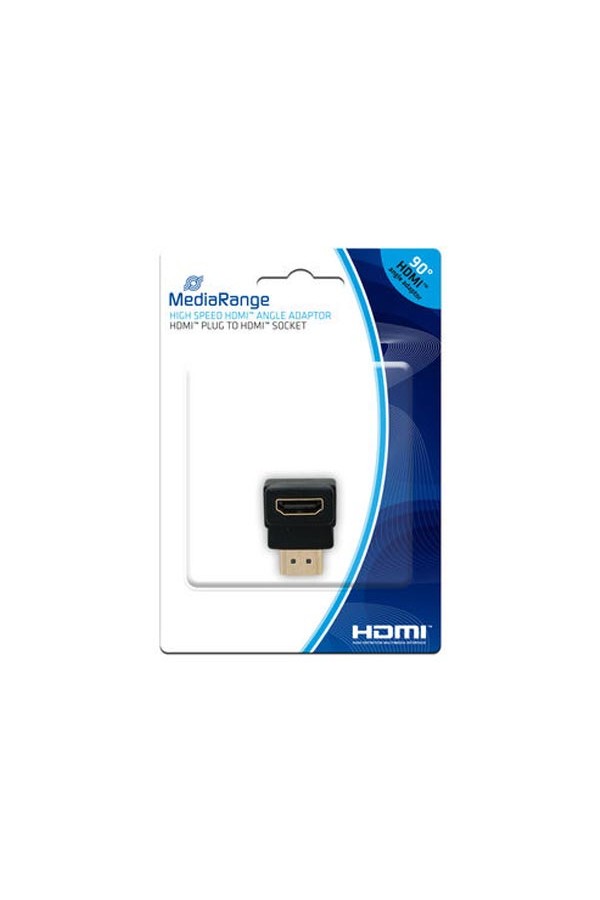 MediaRange HDMI High Speed Angle Adaptor, Black (MRCS166)