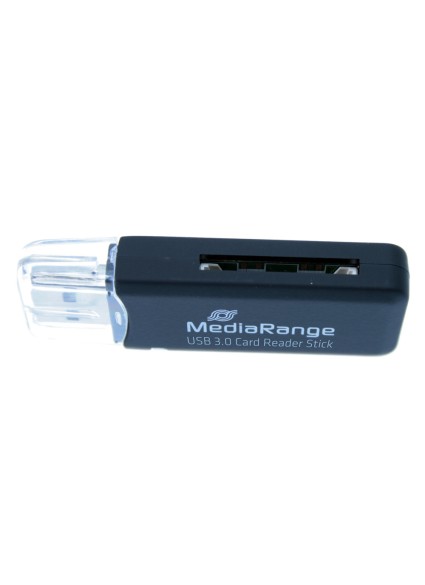 MediaRange USB 3.0 Card Reader Stick (Black) (MRCS507)