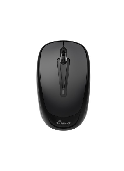 MediaRange Optical Mouse Wireless 3-Button (Black, Wireless) (MROS216)