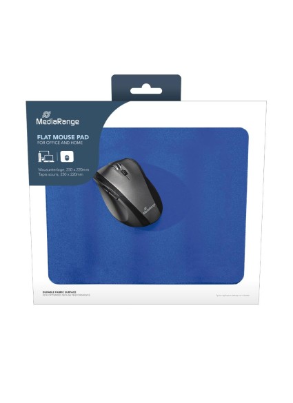 MediaRange Flat Mousepad 250x220x3mm Blue (MROS254)