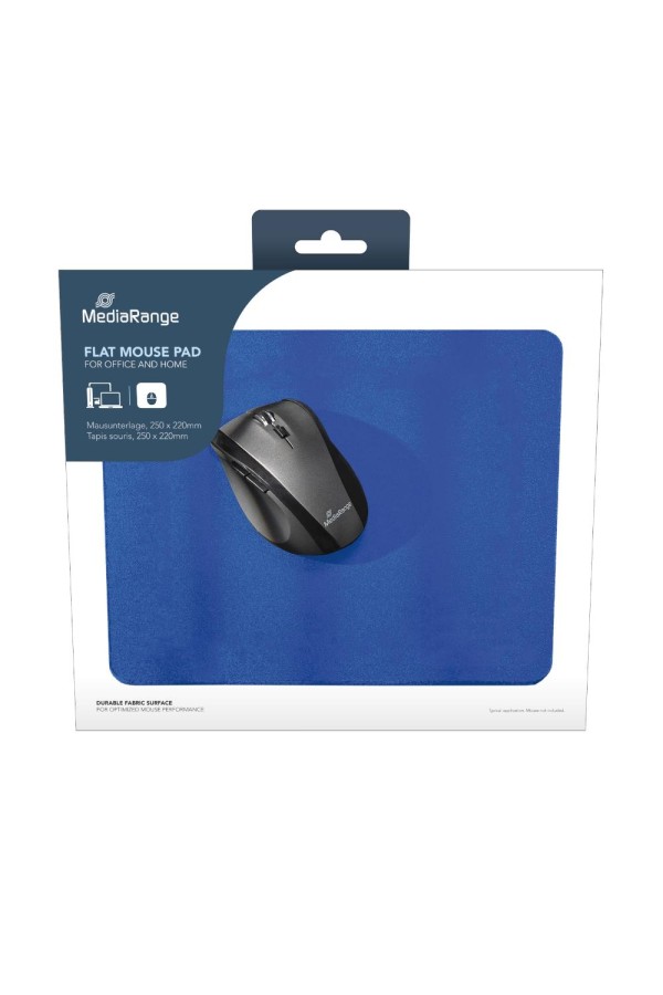 MediaRange Flat Mousepad 250x220x3mm Blue (MROS254)