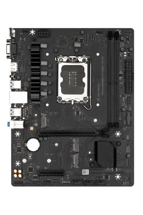 MAXSUN μητρική Challenger B760M-N D5, 2x DDR5, s1700, USB 3.2, 1G LAN, M-ATX