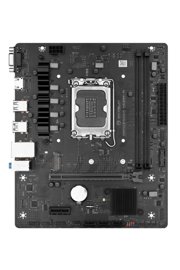 MAXSUN μητρική Challenger H610M-R V2, 2x DDR4, s1700, USB 3.2, 1G LAN, M-ATX