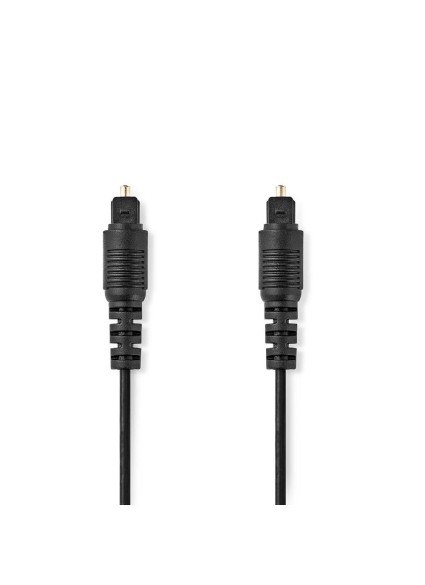 Nedis Optical Audio Cable (CAGL25000BK10) (NEDCAGL25000BK10)