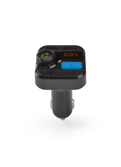 Nedis FM Transmitter Αυτοκινήτου CATR121 με Bluetooth / MicroSD (CATR121BK) (NEDCATR121BK)