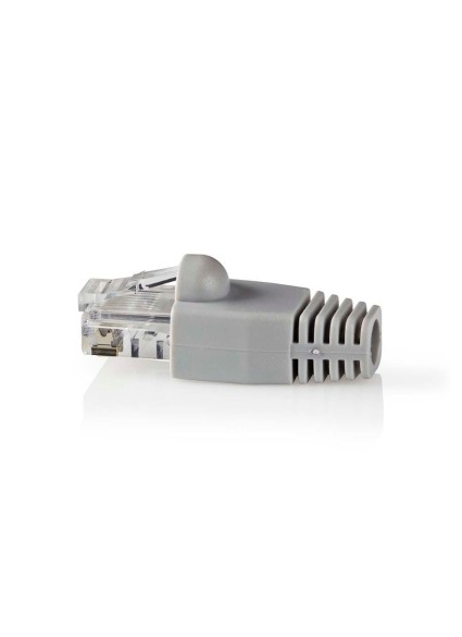 Nedis Network Connector Set RJ45 Male Cat6 10τμχ Grey (CCBW89355GY) (NEDCCBW89355GY)