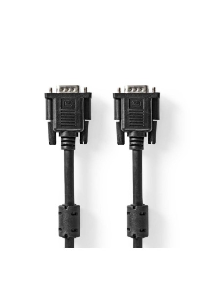 Nedis Cable VGA male - VGA male 3m (CCGB59000BK30) (NEDCCGB59000BK30)