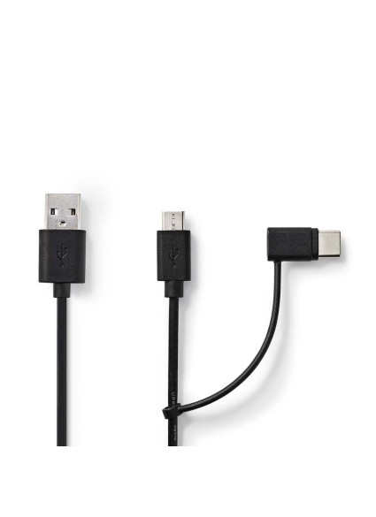 Nedis 2-in-1 Cable (CCGL60610BK10) (NEDCCGL60610BK10)