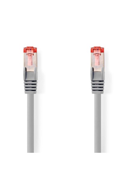 Nedis Cat 6 S/FTP Network Cable RJ45 Male - RJ45 Male 1m Grey (CCGP85221GY10) (NEDCCGP85221GY10)