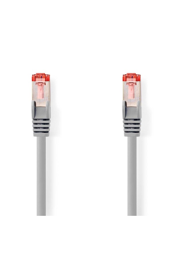 Nedis Cat 6 S/FTP Network Cable RJ45 Male - RJ45 Male 1m Grey (CCGP85221GY10) (NEDCCGP85221GY10)