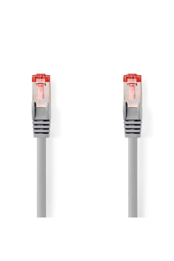 Nedis Cat 6 S/FTP Network Cable RJ45 Male - RJ45 Male 10m Grey (CCGP85221GY100) (NEDCCGP85221GY100)