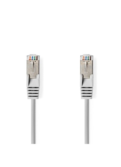  Nedis Network Cable Cat.6a SF/UTP RJ45 Male RJ45 Male 5.0 m Gray (CCGT85320GY50) (NEDCCGT85320GY50)