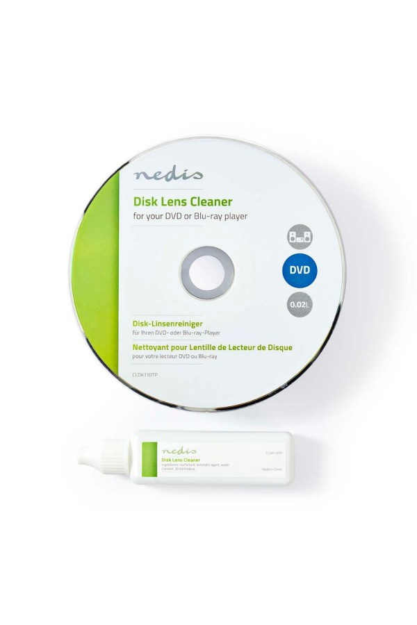 Nedis Disc Lens Cleaner Blu-ray DVD 20 ml (CLDK110TP) (NEDCLDK110TP)