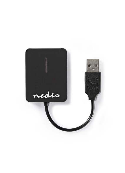 Nedis Card Reader USB 2.0 για SD/microSD/MemoryStick (CRDRU2300BK) (NEDCRDRU2300BK)