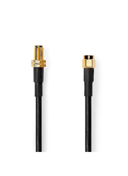 Nedis SMA Cable (CSGL02400BK50) (NEDCSGL02400BK50)