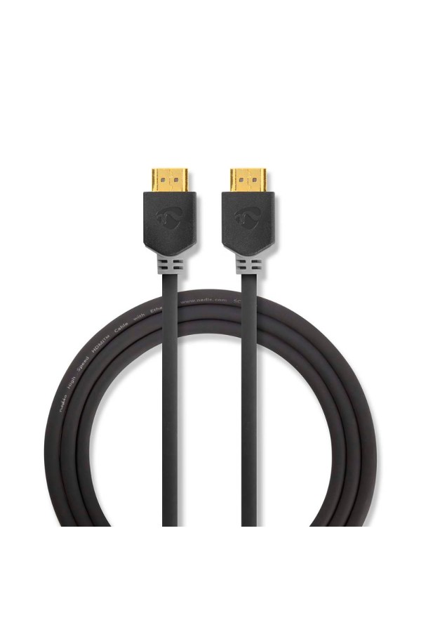 Nedis High Speed HDMI Cable 5m (CVBW34000AT50) (NEDCVBW34000AT50)