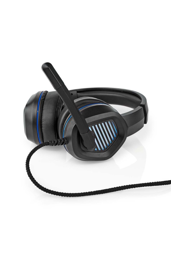 Nedis Over Ear Gaming Headset με σύνδεση USB (GHST410BK) (NEDGHST410BK)