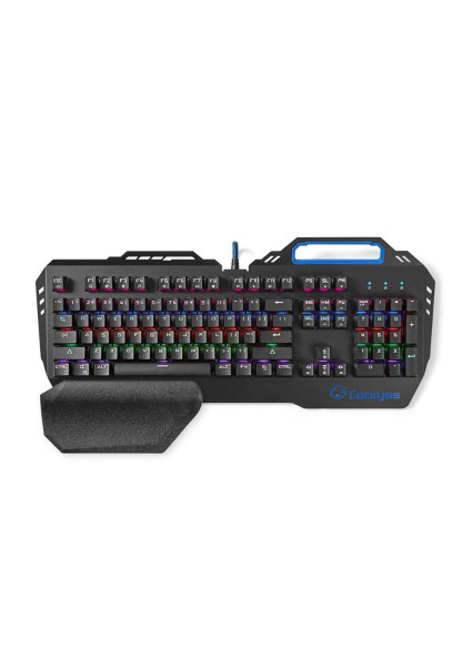 Nedis Wired Gaming Keyboard  Mechanical RGB US International (GKBD400BKUS) (NEDGKBD400BKUS)
