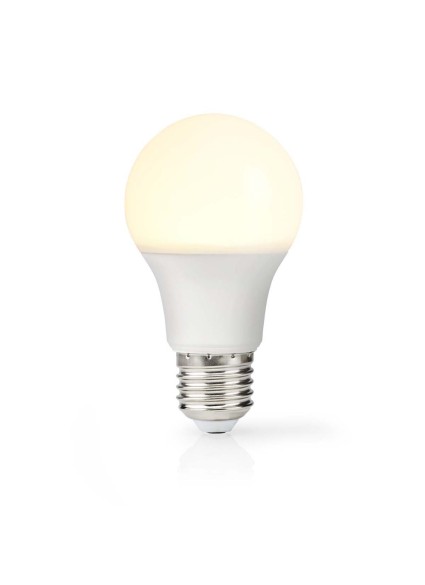Nedis Λάμπα LED για Ντουί E27 και Σχήμα A60 Θερμό Λευκό 470lm (LBE27A601) (NEDLBE27A601)