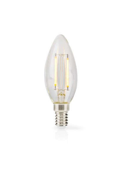 Nedis LED Filament Bulb E14 7 W Warm White (LBFE14C353) (NEDLBFE14C353)