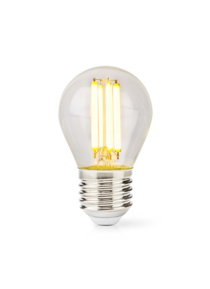 Nedis LED Filament Bulb E27 7 W Warm White (LBFE27G453) (NEDLBFE27G453)