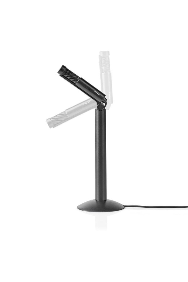 Nedis Wired Microphone Stand Adjustable Angle 3.5 mm (MICSJ100BK) (NEDMICSJ100BK)