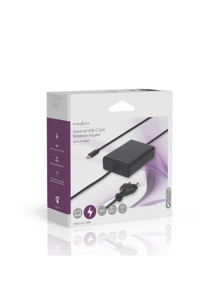 Nedis Notebook Adapter (NBAU45110BK) (NEDNBAU45110BK)