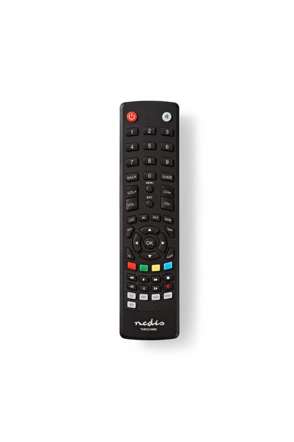 Nedis Remote control Universal 4 Devices Black (TVRC2140BK) (NEDTVRC2140BK)