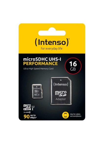 Intenso microSD-Card Class10 UHS-I 16GB (3424470) (NSO3424470)