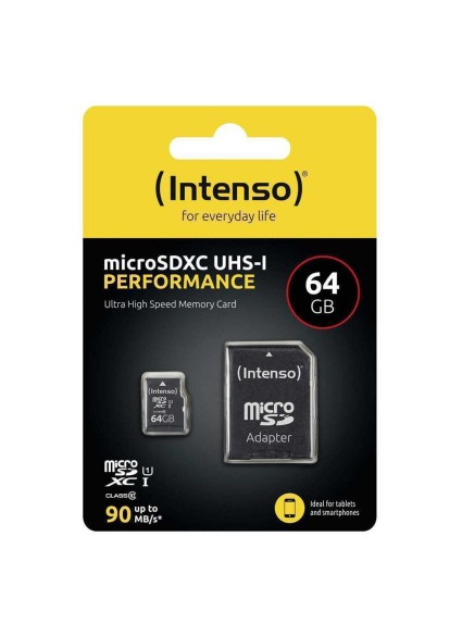 Intenso microSD-Card Class10 UHS-I 64GB (3424490) (NSO3424490)