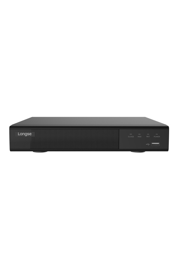 LONGSE NVR καταγραφικό NVR3109E1, 4K, H.265/H.264, 9 κανάλια