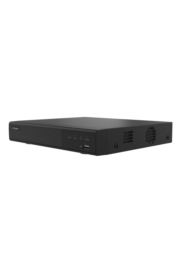 LONGSE NVR καταγραφικό NVR3109E1, 4K, H.265/H.264, 9 κανάλια