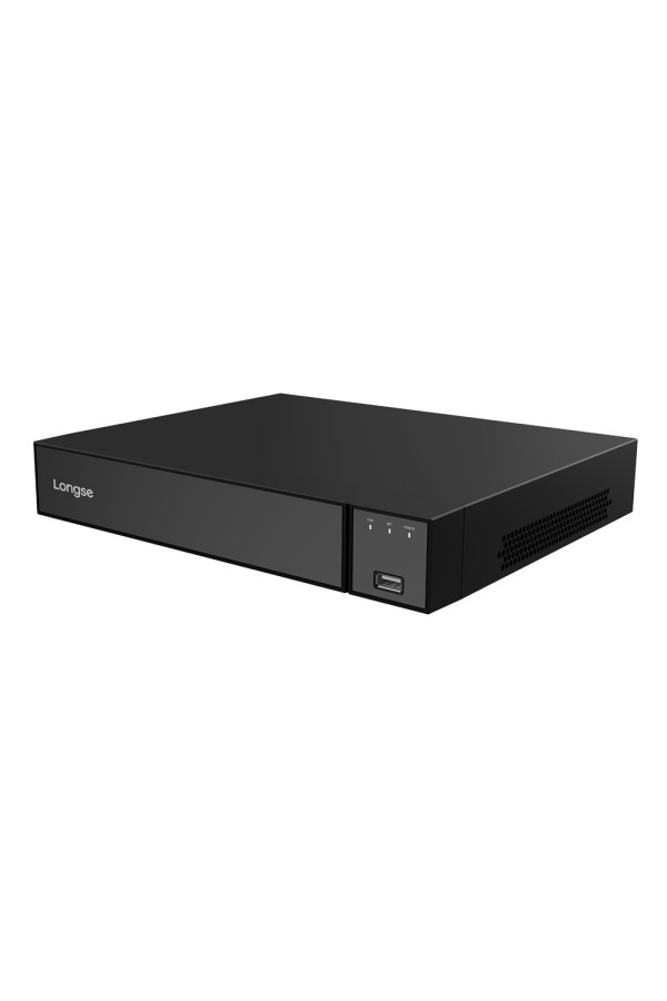 LONGSE NVR καταγραφικό NVR3116C1P8, 4K, H.265/H.264, 8 PoE κανάλια