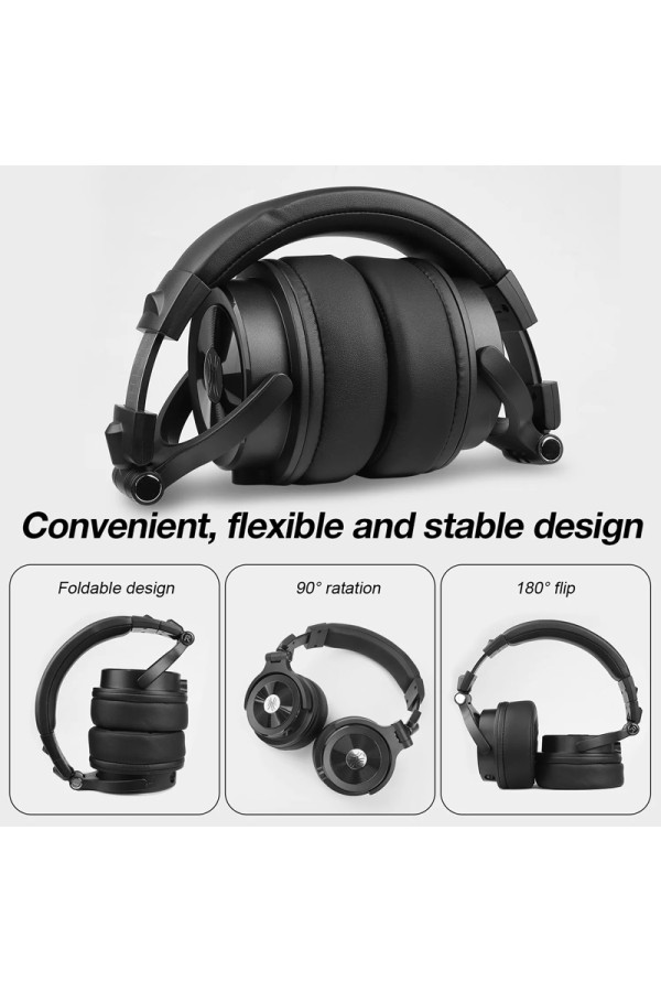 ONEODIO headset Monitor 40, 6.35mm & 3.5mm σύνδεση, Hi-Res, 50mm, μαύρο