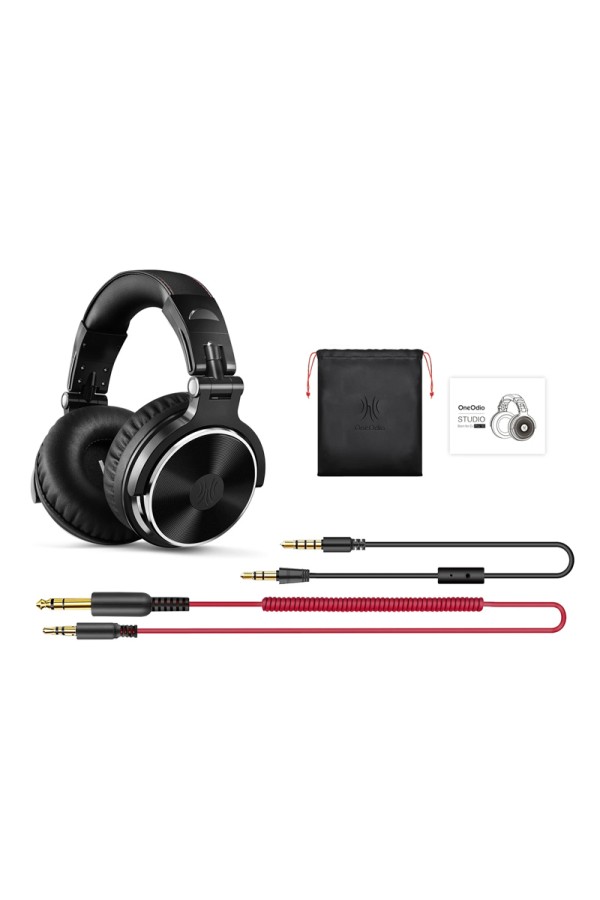 ONEODIO headset Studio Pro 20, 6.35mm & 3.5mm σύνδεση, Hi-Fi 50mm, μαύρο
