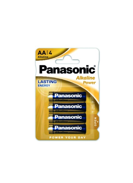 Panasonic Alkaline Power Μπαταρίες AA 1.5V 4τμχ (9004639) (PAN9004639)