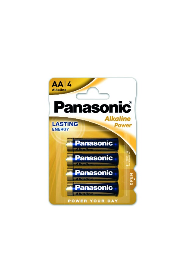 Panasonic Alkaline Power Μπαταρίες AA 1.5V 4τμχ (9004639) (PAN9004639)