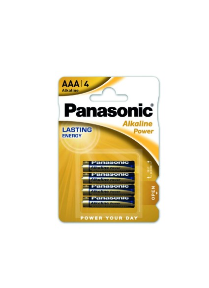 Panasonic Alkaline Power Μπαταρίες AAA 1.5V 4τμχ (9004651) (PAN9004651)