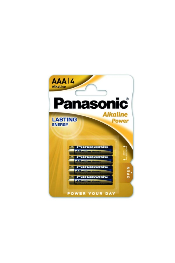 Panasonic Alkaline Power Μπαταρίες AAA 1.5V 4τμχ (9004651) (PAN9004651)