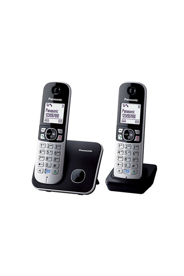 Ασύρματο Τηλέφωνο Panasonic KX-TG6812GB Black (KX-TG6812GB) (PANKX-TG6812GB)