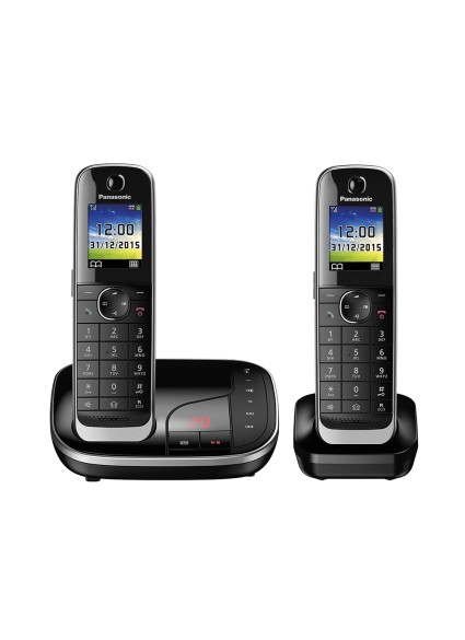 Ασύρματο Τηλέφωνο Panasonic KX-TGJ322GB Black (KX-TGJ322GB) (PANKX-TGJ322GB)