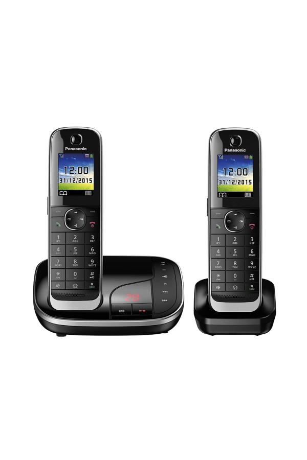 Ασύρματο Τηλέφωνο Panasonic KX-TGJ322GB Black (KX-TGJ322GB) (PANKX-TGJ322GB)