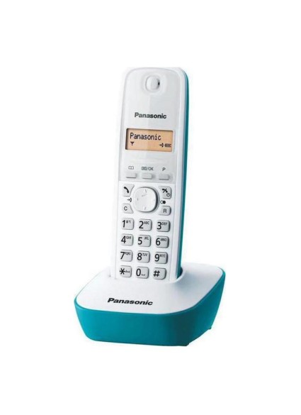 Ασύρματο Τηλέφωνο Panasonic KX-TG1611GRC White-Turquoise (KX-TG1611GRC) (PANKXTG1611GRC)