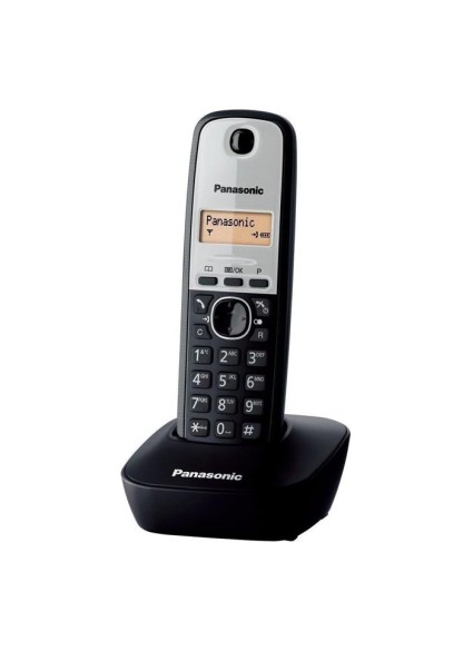Ασύρματο Τηλέφωνο Panasonic KX-TG1611GRG Black-Silver (KX-TG1611GRG) (PANKXTG1611GRG)