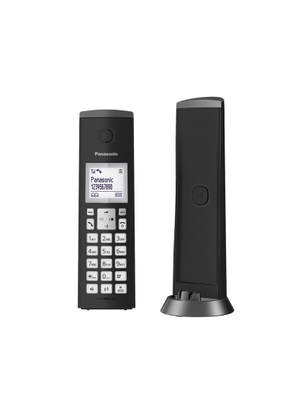 Ασύρματο Τηλέφωνο Panasonic KX-TGK210GRB Μαύρο (KX-TGK210GRB) (PANKXTGK210GRB)