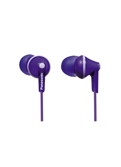 Panasonic RP-HJE125 Purple Headphones (RPHJE125EV) (PANRPHJE125EV)