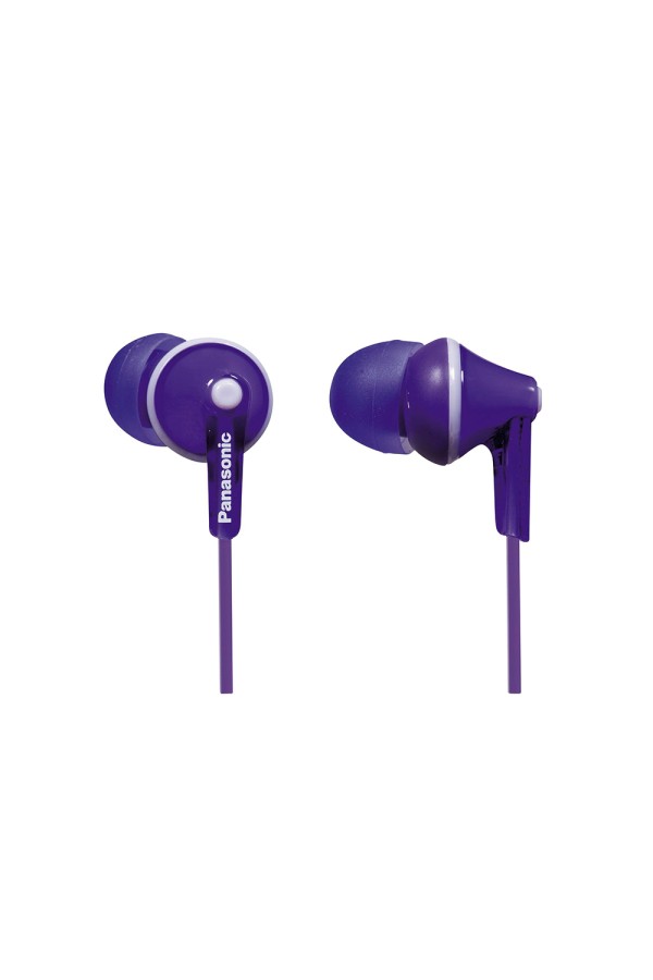 Panasonic RP-HJE125 Purple Headphones (RPHJE125EV) (PANRPHJE125EV)